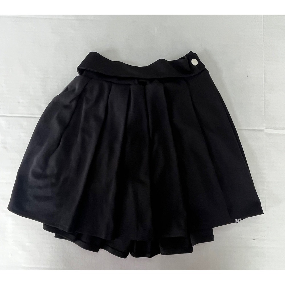 Ciro Lucia Tennis Skirt Womens Size XS Black Pleated - Picture 6 of 11